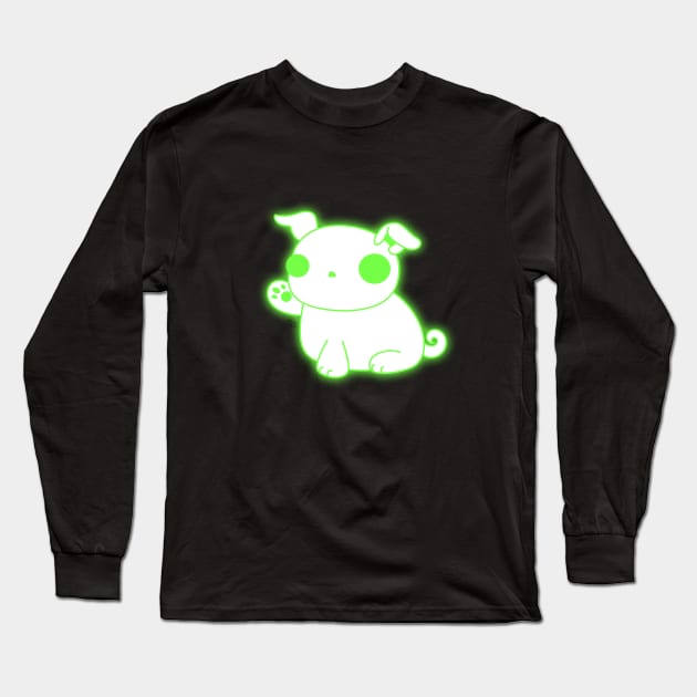 Skull Baby Pug Long Sleeve T-Shirt by Toni Tees